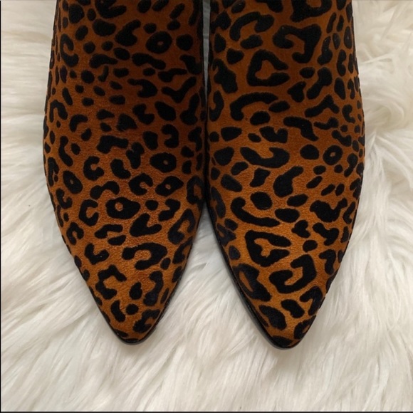 New! DIANE VON FURSTENBERG Suede Chelsea Boots - Picture 7 of 13